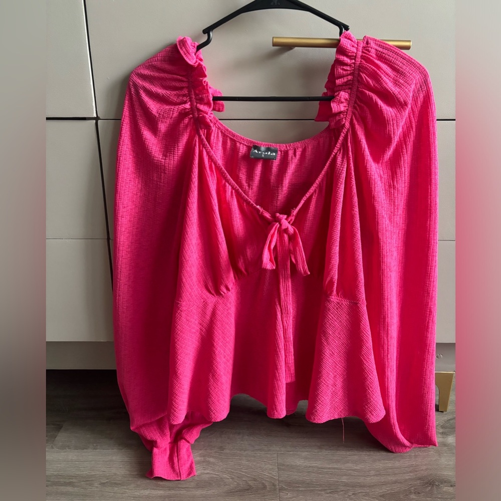 Arula Hot Pink Blouse